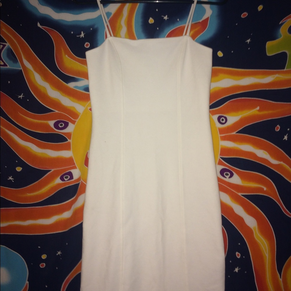 Bodycon White Forever 21 Cami dress